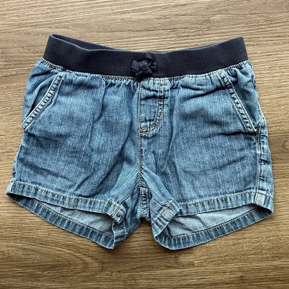 6x/7 The Children's Place Knit Waist Pull On Shorts